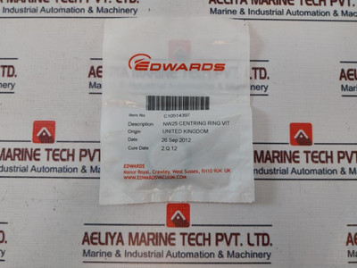 Edwards C10514397 Centring Ring Edwards C10514397 Centring Ring
