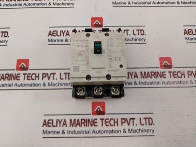 Mitsubishi Electric Nf30-cs 3 Pole Circuit Breaker 15A Ac220V 2.5Ka 50/60Hz New Mitsubishi Electric Nf30-cs 3 Pole Circuit Breaker 15A Ac220V 2.5Ka 50/60Hz New