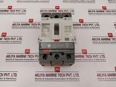 Weg Acw250P 3 Pole Industrial Circuit Breaker 60V~ 50/60Hz Used