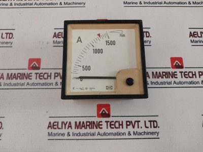 Deif 1500/5A Ammeter 0-1500/7500A Used Deif 1500/5A Ammeter 0-1500/7500A Used