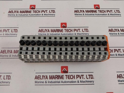 Wago 282-122 2-conductor Fuse Terminal Block 6Mm2 Used