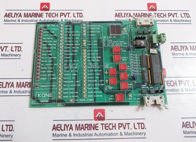 Kone Tms600/Disp Printed Circuit Board 505433G01 Rev: 0.5 Used Kone Tms600/Disp Printed Circuit Board 505433G01 Rev: 0.5 Used