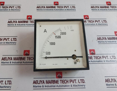 0-2000/4000A Ammeter 2000/5A Used 0-2000/4000A Ammeter 2000/5A Used