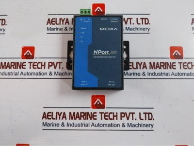 Moxa Nport 5210 Serial Device Server 10/100M Ethernet Rev. 2.1 Used Moxa Nport 5210 Serial Device Server 10/100M Ethernet Rev. 2.1 Used