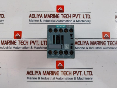 Siemens Sirius 3Rh2122-1Bb40 Contactor Relay G/190125 22E Dc 24V Used