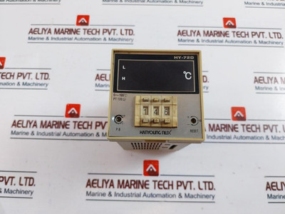 Hanyoung Nux Hy-72D_Ppcnr06 Digital Temperature Controller 0~199°C Used Hanyoung Nux Hy-72D_Ppcnr06 Digital Temperature Controller 0~199°C Used