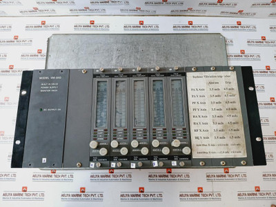 Shinkawa Vm-5H3,Vm-5K,Vm-5T Dual Vibration Dual Thrust Monitor Rack