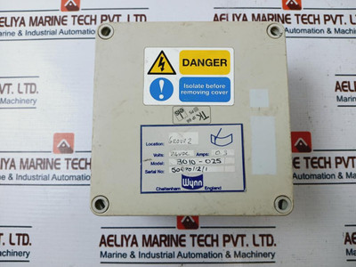 Wynn 3010-025 3 Phase Motor Controller 24 Vdc Ip66 Used Wynn 3010-025 3 Phase Motor Controller 24 Vdc Ip66 Used