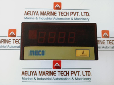 Meco Smp35Srs Digital Panel Meter 0-0.100-1600 Adc Used Meco Smp35Srs Digital Panel Meter 0-0.100-1600 Adc Used
