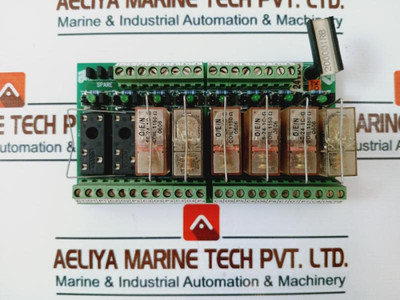 Ul Group Ul08-c 8 Channel Relay Board 24Vdc Used Ul Group Ul08-c 8 Channel Relay Board 24Vdc Used