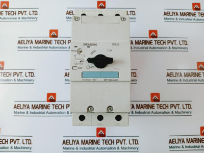 Siemens 3Rv1041-4Ka10 Circuit Breaker For Motor 50/60 Hz