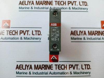 Abb Ve5-1 Mechanical & Electrical Interlock Unit 16A Used Abb Ve5-1 Mechanical & Electrical Interlock Unit 16A Used
