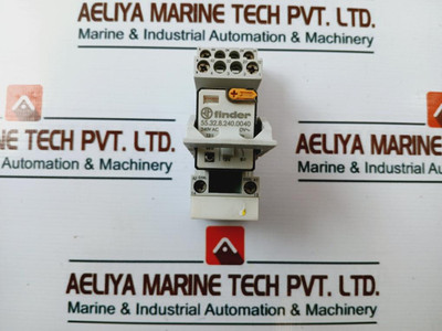 Finder 55.32.8.240.0040 Relay With Sk36F Socket Used