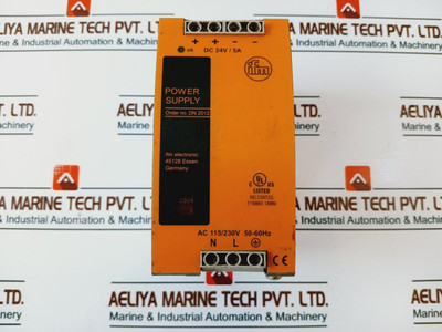 Ifm Electronic Dn2012 Switched Mode Power Supply Unit 50/60Hz Used Ifm Electronic Dn2012 Switched Mode Power Supply Unit 50/60Hz Used