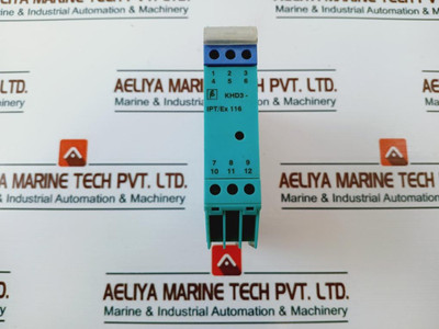 Pepperl+Fuchs Khd3-ipt/Ex 116 Potentiometer Amplifier 71120 Used