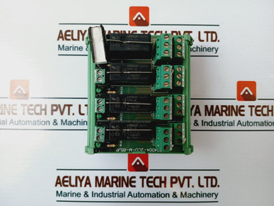 Boost Electronics Rp24D04-2Co-m-b8/P Relay Module Used Boost Electronics Rp24D04-2Co-m-b8/P Relay Module Used