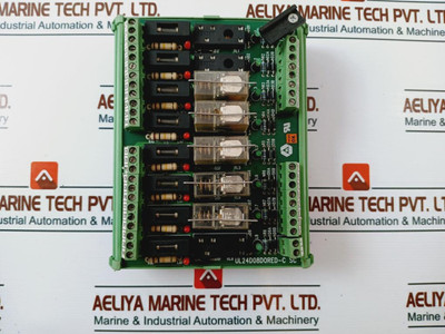 Ul Group Ul24D08D0Red-c Sc Relay Pcb Board Used