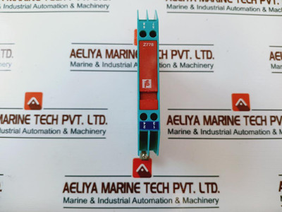 Pepperl+Fuchs Z-series Z778 Safe Snap Barrier 71804 Ip20 250V 46Ma