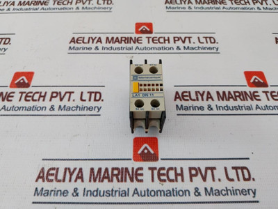 Telemecanique La1 Dn11 Auxiliary Contact Block 10a Used Telemecanique La1 Dn11 Auxiliary Contact Block 10a Used