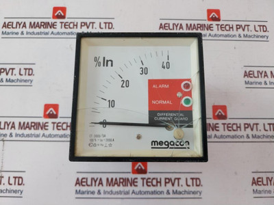 Megacon International Kpc112 Differential Current Guard Used Megacon International Kpc112 Differential Current Guard Used