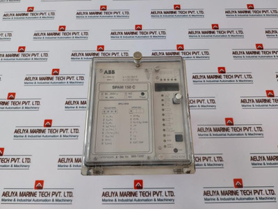 Abb Spam 150 C Motor Protection Relay 1Myn745605-a 50Hz Used Abb Spam 150 C Motor Protection Relay 1Myn745605-a 50Hz Used