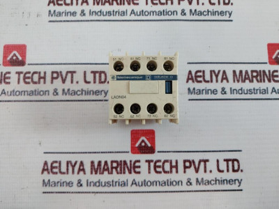 Telemecanique/Schneider Electric Ladn04 Auxiliary Contact Block Used Telemecanique/Schneider Electric Ladn04 Auxiliary Contact Block Used
