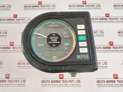 Mipeg Data Instrument Non- Recording 2000 Safe Load Indicator Used Mipeg Data Instrument Non- Recording 2000 Safe Load Indicator Used