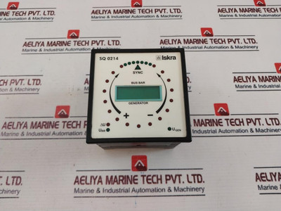 Iskra Sq0214 Synchroscope Meter 0,1-1,0 Sec 110V 45…65Hz Used Iskra Sq0214 Synchroscope Meter 0,1-1,0 Sec 110V 45…65Hz Used