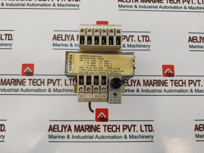 Siemens 4Am8095-0Am10-0N Transformer Used Siemens 4Am8095-0Am10-0N Transformer Used