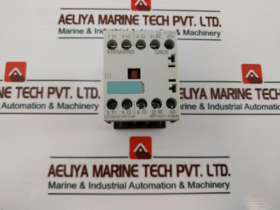 Siemens Sirius 3Rt1017-1Hb42 Power Contactor Dc 17-30V 20A 600Vac 50/60Hz New Siemens Sirius 3Rt1017-1Hb42 Power Contactor Dc 17-30V 20A 600Vac 50/60Hz New