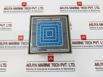 Proton Audio Visual Electronic Hooter Industrial Use 90-270Vac/Dc Used