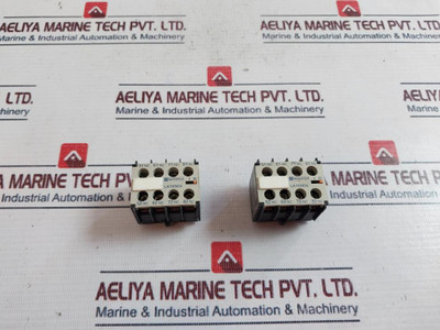 Lot Of 3X Telemecanique La1Kn04 Auxiliary Contact Block 690V 10A