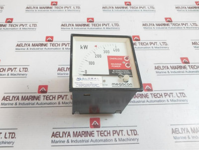 Megacon Kpw171B Reverse Power Overload Protection Output Relay 440V Used Megacon Kpw171B Reverse Power Overload Protection Output Relay 440V Used