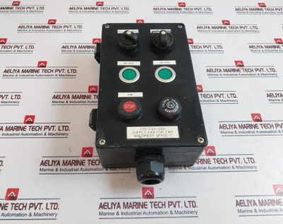 Bartec Varnost 07-5195-2601/6090 Supply Fan Controller For Generator Room