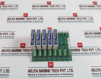 Dataforth Scm5B31-09 Isolated Voltage Input Module W/ Scmpb07-3 Backpanel