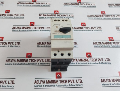 Siemens 3Rv1031-4Fa10 3 Pole Manual Motor Starter Used Siemens 3Rv1031-4Fa10 3 Pole Manual Motor Starter Used