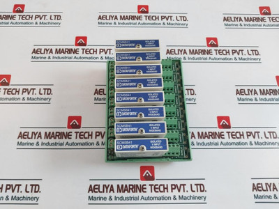 Dataforth Scm5B41-02 Voltage Input Module W/ Scmpb07-3 Backpanel Used Dataforth Scm5B41-02 Voltage Input Module W/ Scmpb07-3 Backpanel Used