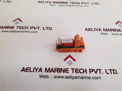 Weidmuller relay module 24vdc rs 32 2u weight 150 gm