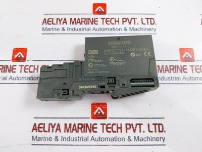Siemens 6Es7 134-4Nb51-0Ab0 Electronic Module With Terminal Module Tm-e15C24-01 Used Siemens 6Es7 134-4Nb51-0Ab0 Electronic Module With Terminal Module Tm-e15C24-01 Used