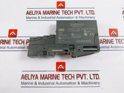Siemens 6Es7 138-4Da04-0Ab0 Electronics Module With Terminal Module Tm-e15C24-01 Used Siemens 6Es7 138-4Da04-0Ab0 Electronics Module With Terminal Module Tm-e15C24-01 Used