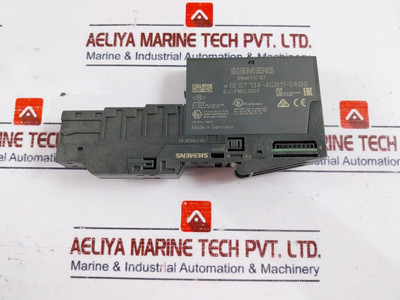 Siemens 6Es7 134-4Gb11-0Ab0 Electronics Module W/ Terminal Module Tm-e15S26-a1 Used Siemens 6Es7 134-4Gb11-0Ab0 Electronics Module W/ Terminal Module Tm-e15S26-a1 Used