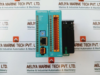 Gefran R-eth100, R-ma6, R-bus4 Bridge Ethernet 100 Digital Module Used