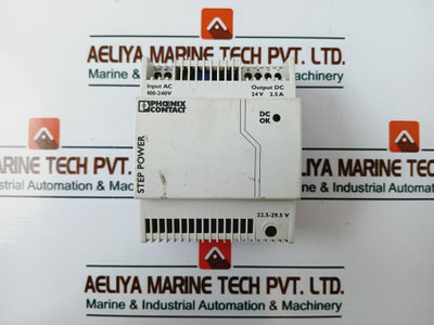 Phoenix Contact Step-ps/1Ac/24Dc/2.5 Power Supply Unit 2863651 50/60Hz