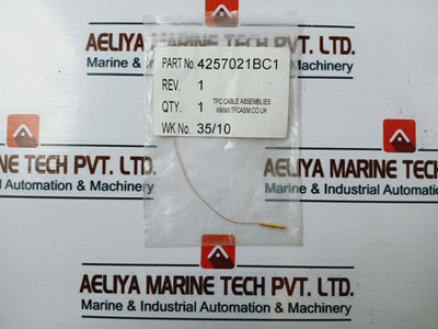Tfc 4257021Bc1 Cable Assembly Rev 1 New Tfc 4257021Bc1 Cable Assembly Rev 1 New
