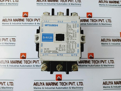 Mitsubishi Electric S-n125 Magnetic Contactor 150A 100-127V 50/60Hz Used Mitsubishi Electric S-n125 Magnetic Contactor 150A 100-127V 50/60Hz Used