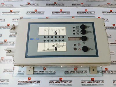 Alfa Laval Dcu-41X Discharge Control Unit Self Cleaning Ver 5.1 24Vdc Used Alfa Laval Dcu-41X Discharge Control Unit Self Cleaning Ver 5.1 24Vdc Used