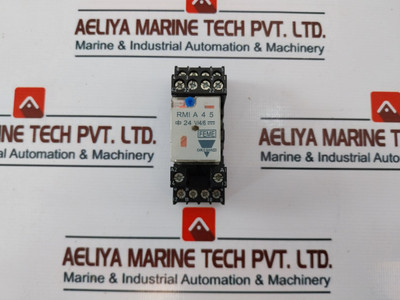 Telemecanique Rmi A 4 5 Relay With Rxz 7G Base Used