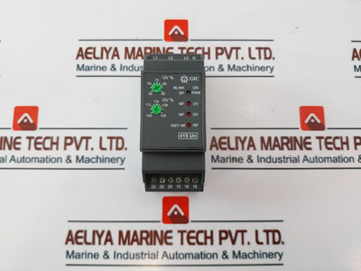 Gic 415Un Phase Neutral & Voltage Control Relay 250V Used Gic 415Un Phase Neutral & Voltage Control Relay 250V Used