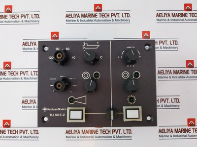 Kockum Sonics Tli 50E-2 Signal Controller 8-24Vdc Used Kockum Sonics Tli 50E-2 Signal Controller 8-24Vdc Used