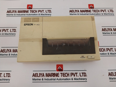 Seiko Epson P-40S Thermal Printer Used Seiko Epson P-40S Thermal Printer Used